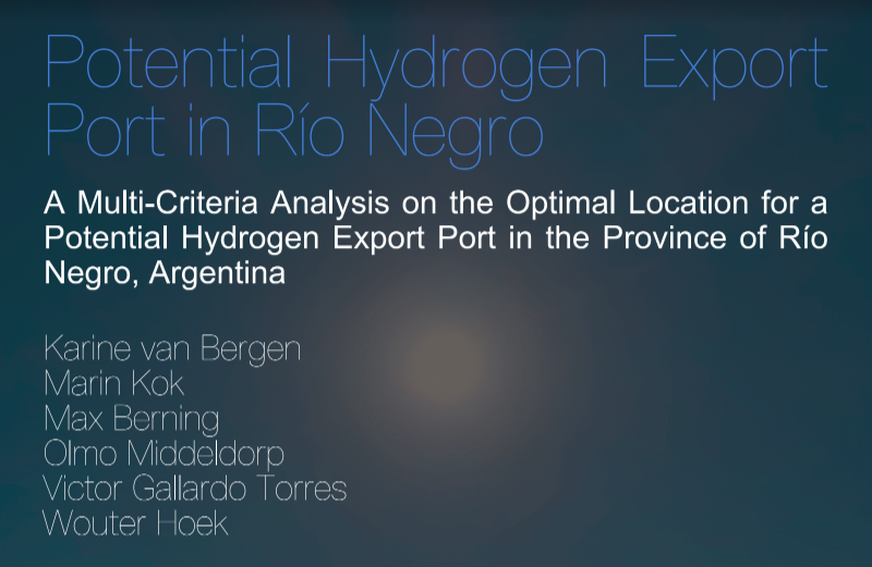 Potential Hydrogen Export Port in Río Negro
