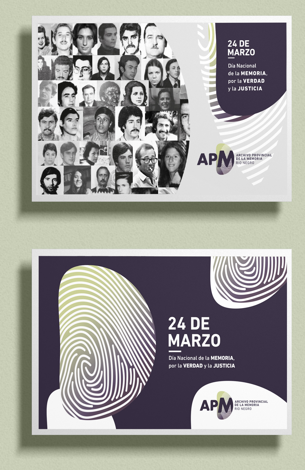 Postales Archivo Provincial de la Memoria