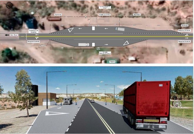 Ruta 6: Weretilneck firma contrato de la obra más importante de Río Negro